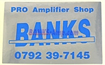 ステッカー BANKS Amps