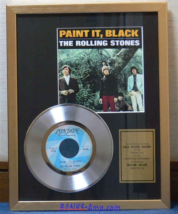 ゴールド・ディスク Paint it, Black [MG_RSdisc1] - 10,780円 : BANKS 