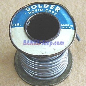 Solder Rosin Core USA /vintage