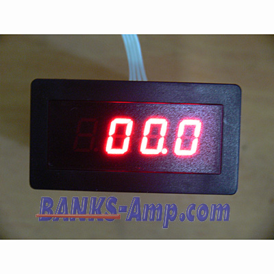 Panel meter /DC 200mV red