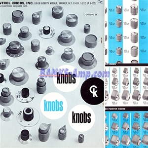 Catalog /Control Knobs, INC 1968