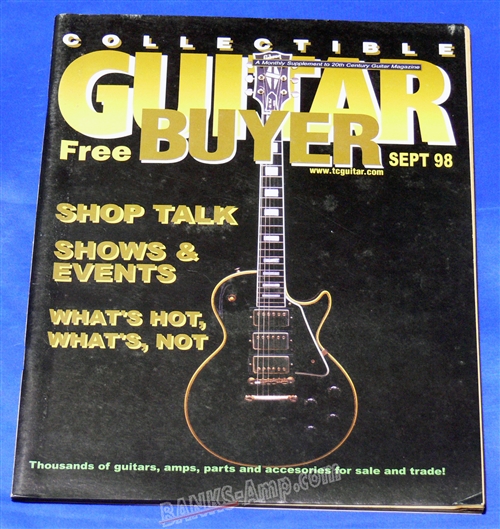 書籍 /Guitar Buyer sep 98 - ウインドウを閉じる