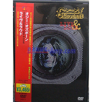 DVD /Ozzy Osbourne / Live & Loud