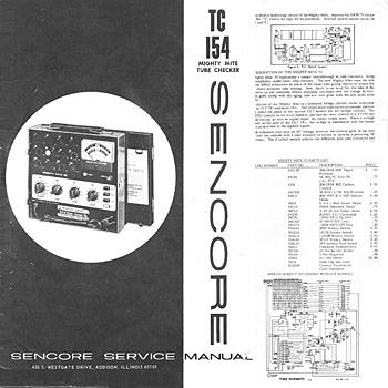 Manual /Sencore TC154